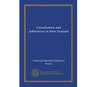 Conciliation and arbitration in New Zealand