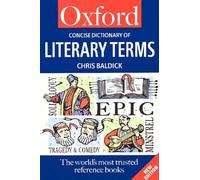 Concise Dictionary Of Literary Terms