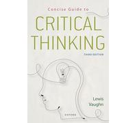 Guide concis de la pensée critique – Oxford University Press