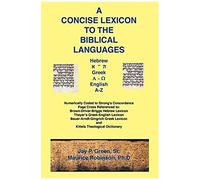 Concise Lexicon To The Biblical Languages