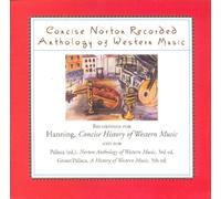 Concise Norton Recorded Anthology of Western Music [Box Set]