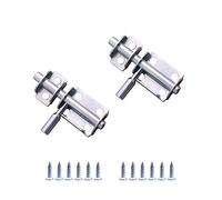 Concisea 2Pcs loquets de Porte de Sécurité Verrou de Porte Acier inoxydable Verrou Loquet Petit Dispositif antivol Pour Porte Coulissante Portes en Bois, Portes de Salle de Bain, etc