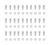 Concisea 30pcs 5mm étagère broches,Taquet Etagere Tablette Goupille Cheville Etagere en Metal Nickelé Pour Armoire à Meubles Support de Bureau Accessoires