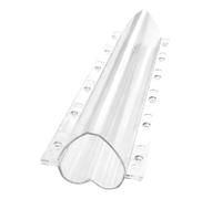 Concombre pour la croissance des légumes, fruits en plastique, stéréotypes, accessoire de façonnage pour jardin et cour Rnj616 (blanc, 20 x 3,6 cm)