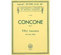 Concone : 50 Lessons for the Low Voice