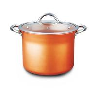 Concord 8,5 Qt antiadhésif de cuivre Marmite Cocotte Coppe-ramic Série Cuisine (compatible induction)