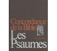 Concordance de la Bible - Les Psaumes