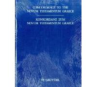 Concordance To The Novum Testamentum Graece