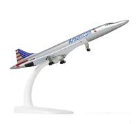 Concorde à l'échelle 1/300 pour Air France, kit de modèle d'avion en métal moulé sous Pression avec Support, modèle d'avion Concorde pour décorations de Bureau créatives ou Cadeaux