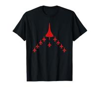 Concorde Formation Supersonic Airshow Airshow Avion Design T-Shirt