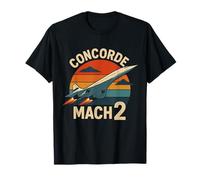 Concorde Supersonic Avion Mach 2 T-Shirt