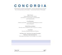 Concordia - Internationale Zeitschrift für Philosophie 87