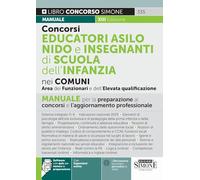 Concorso Educatori Nido e Insegnanti di Scuola dell'Infanzia (Area Funzionari CCNL Funzioni locali) - Manuale per la preparazione ai concorsi e l'aggiornamento professionale