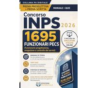 Concorso INPS 2026 | 1695 Funzionari PECS | Funzionario progettazione, erogazione e controllo dei servizi: Quiz, Schede di Ripasso, Strategie di memoria e Simulatore Online