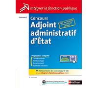 Concours Adjoint administratif d'Etat: Catégorie C