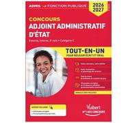 Concours Adjoint Administratif D'état Tout-En-Un - Externe, Interne, 3e Voie - Catégorie C