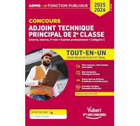 Concours Adjoint technique principal de 2e classe - Catégorie C - Tout-en-un - Annales 2024 incluses: Concours externe, interne et 3e voie, examen professionnel 2025-2026