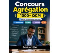 Concours Agrégation 2026: Préparation intensive avec QCM, dissertation, leçon, épreuves disciplinaires et oral