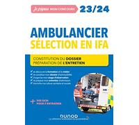 Concours Ambulancier 2023/2024: Sélection en IFA (2023-2024)
