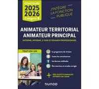 Concours Animateur territorial, animateur principal - 2025-2026 Stéphane Voisin (Auteur), Sandrine Dumont (Auteur), Yann Guégan (Auteur), Odile Meyer (Auteur), Jean-Marie Mignon (Auteur)