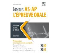 Concours AS-AP L'épreuve orale 2020-2021