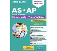 Concours As-Ap Spécial Dispense - Epreuve Orale + Tests D'aptitude - Edition 2019-2020