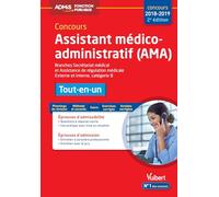 Concours Assistant médico-administratif - Tout-en-un - Catégorie B: AMA - Branches Secrétariat médical et Assistance de régulation médicale - Concours 2018/2019