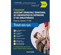 Concours Assistant (principal) territorial de conservation du patrimoine et des bibliothèques - 2021: Tout en un - Concours 2021 (2021)