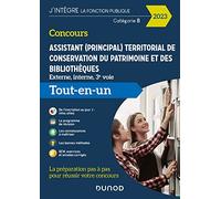 Concours Assistant (principal) territorial de conservation du patrimoine et des bibliothèques - 2023: Tout en un - Concours 2023 (2023)