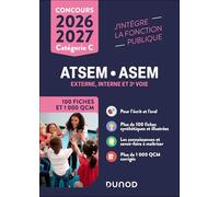 Concours ATSEM/ASEM - 100 Fiches et 1 000 QCM - 2026-2027