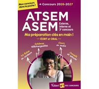 Concours ATSEM-ASEM 2026-2027 - Mon concours dans la poche Externe, interne, 3e concours- Catégorie C - Élodie Laplace - Vuibert - broché - Scolaire / Universitaire