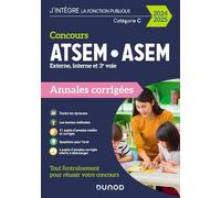 Concours ATSEM/ASEM - Annales corrigées - 2024-2025