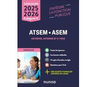 Concours ATSEM/ASEM - Annales corrigées - 2025-2026