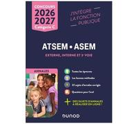 Concours Atsem/Asem Externe, Interne Et 3e Voie Catégorie C - Annales
