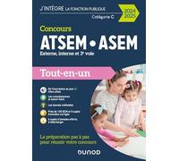 Concours ATSEM ASEM - Tout-en-un - 2024-2025: Externe, interne et 3e voie (2024-2025)