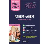 Concours ATSEM ASEM - Tout-en-un - 2025-2026: Externe, interne et 3e voie