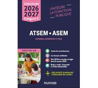 Concours ATSEM ASEM - Tout-en-un - 2026-2027: Externe, interne et 3e voie