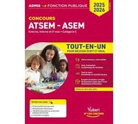 Concours ATSEM et ASEM - Catégorie C - Tout-en-un: Agent (territorial) spécialisé des écoles maternelles - Concours externe, interne, 3e voie - 2025-2026