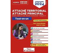 Concours Attaché territorial - Attaché principal - Catégorie A - Tout-en-un - Fil d'actu offert: Concours externe, interne, 3e voie et examen professionnel 2024-2025