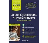 Concours Attaché territorial, Attaché principal - Tout-en-un - 2026 Damien Falco (Auteur), Charlotte Lamure (Auteur)