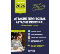 Concours Attaché territorial, Attaché principal - Tout-en-un - 2026
