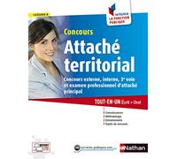 Concours Attaché territorial - Catégorie A: Concours externe, interne, 3e voie et examen professionnel d'attaché principal