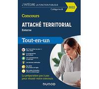 Concours Attaché territorial externe 2022 - Tout-en-un: Tout-en-un (2022)