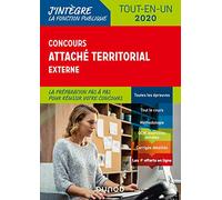 Concours Attaché territorial externe - Tout-en-un - 2020: Tout-en-un - 2020 (2020)