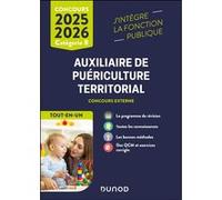 Concours Auxiliaire de puériculture territorial 2025-2026: Tout-en-un (2025-2026)