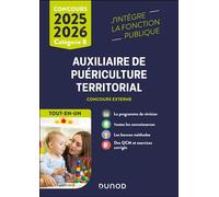 Concours Auxiliaire de puériculture territorial 2025-2026: Tout-en-un (2025-2026)