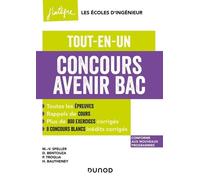 Concours Avenir Bac - Tout-En-Un - Edition 2021