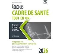Concours cadre de santé 2026 tout-en-un Marie-Jeanne Lorson (Auteur)