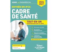 Concours Cadre de santé - Entrée en IFCS - Tout-en-un: Concours 2026-2027