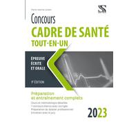 Concours cadre de santé tout-en-un Epreuve écrite et orale - Marie-Jeanne Lorson - Setes - broché - Scolaire / Universitaire
